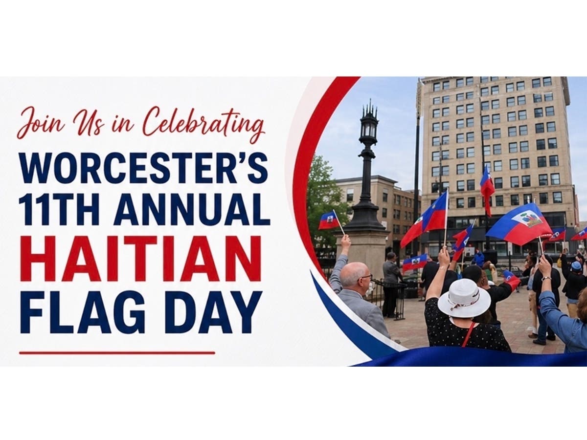 Worcester residents are invited to downtown City Hall on Monday, May 18, for the city’s 11th Annual Haitian Flag Day Celebration