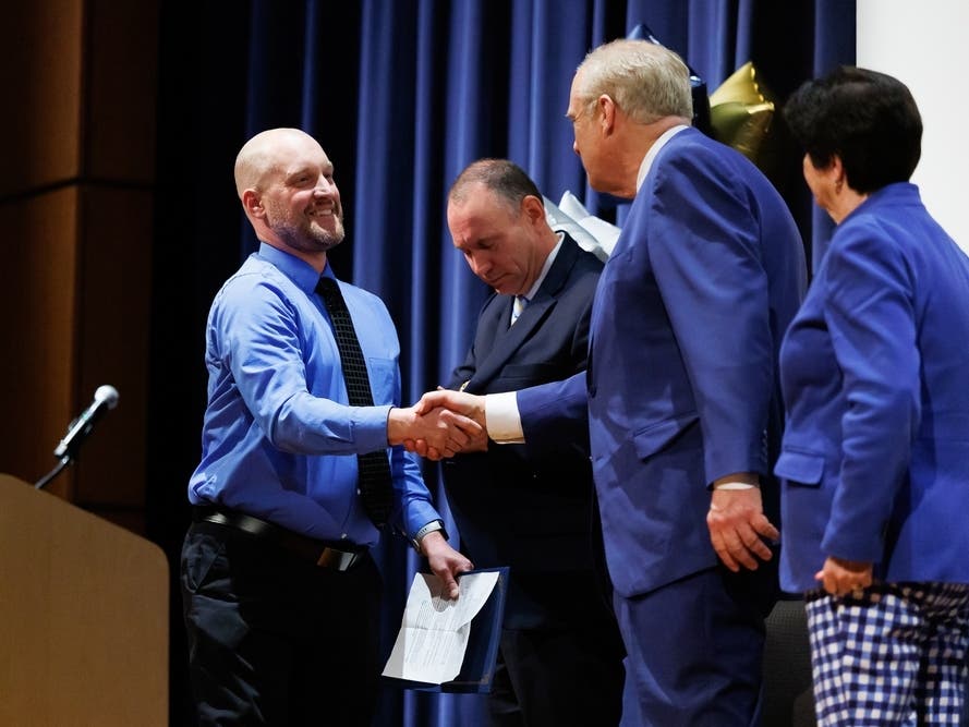 Worcester Technical High School Principal Drew Weymouth has been named Worcester Public Schools’ 2026 Principal of the Year as part of the district’s annual Vision to Action Awards ceremony.