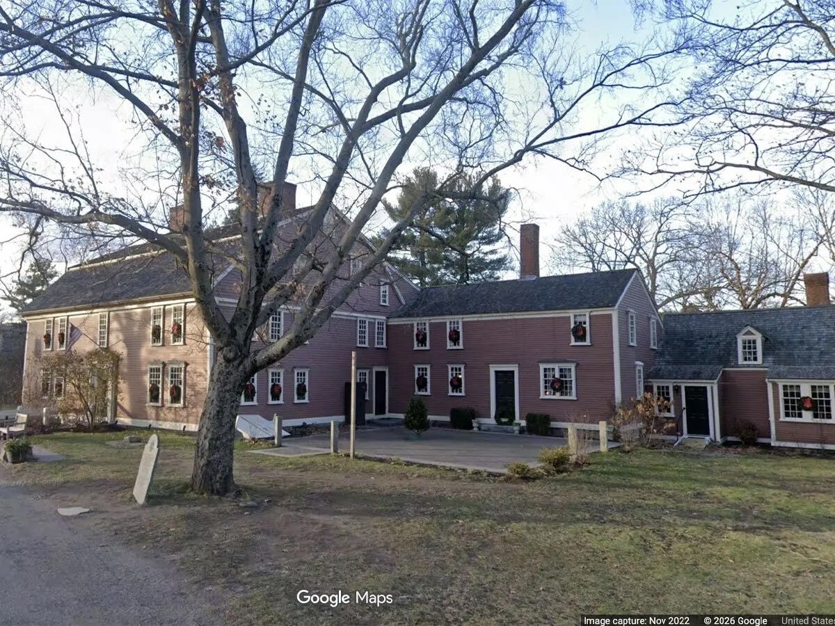 Longfellow's Wayside Inn porch is officially open to diners for the first time since a 1955 fire destroyed the original structure, the business wrote in a social media post Tuesday.