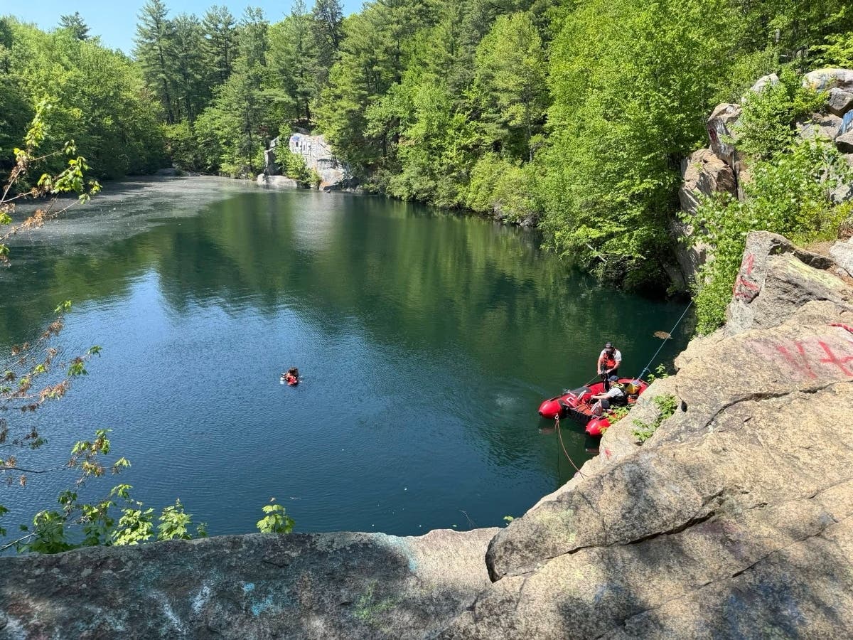 Five members of the Wayland Fire Department spent Wednesday training in Milford as part of a joint exercise focused on specialized rescue work.