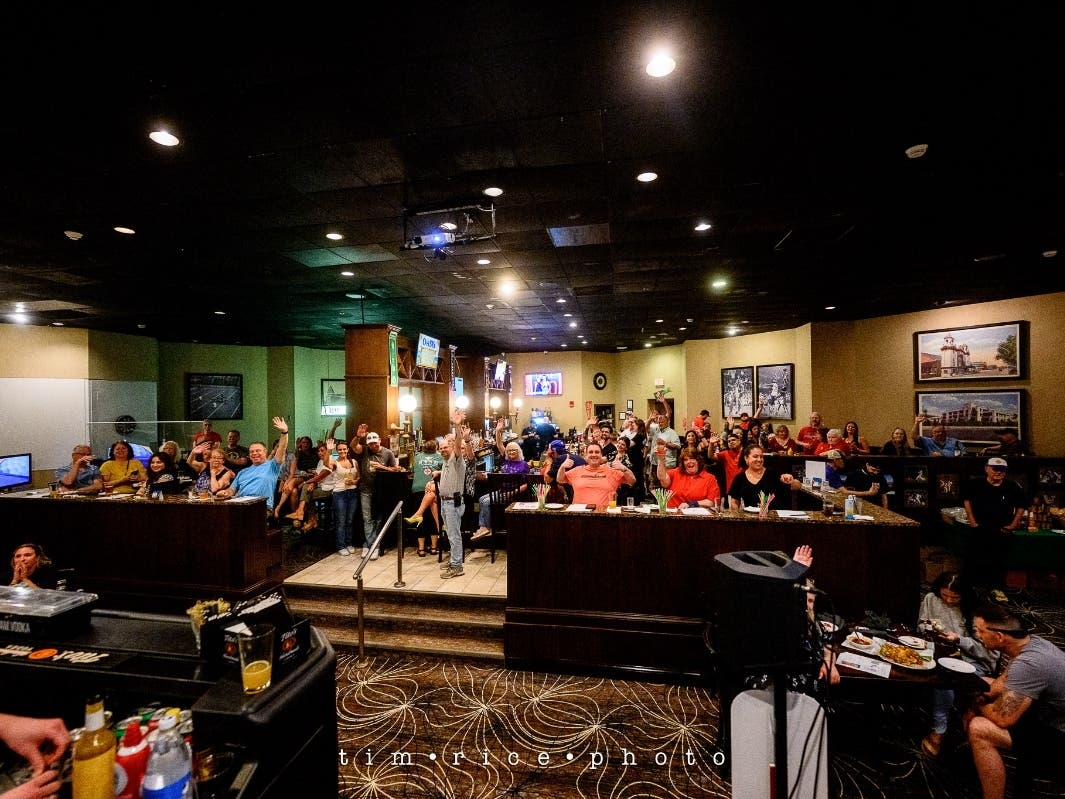 The Raydio 2026 Battle of the Bartenders was held Sunday at Legends Sports Bar and Grille inside the DoubleTree by Hilton hotel.