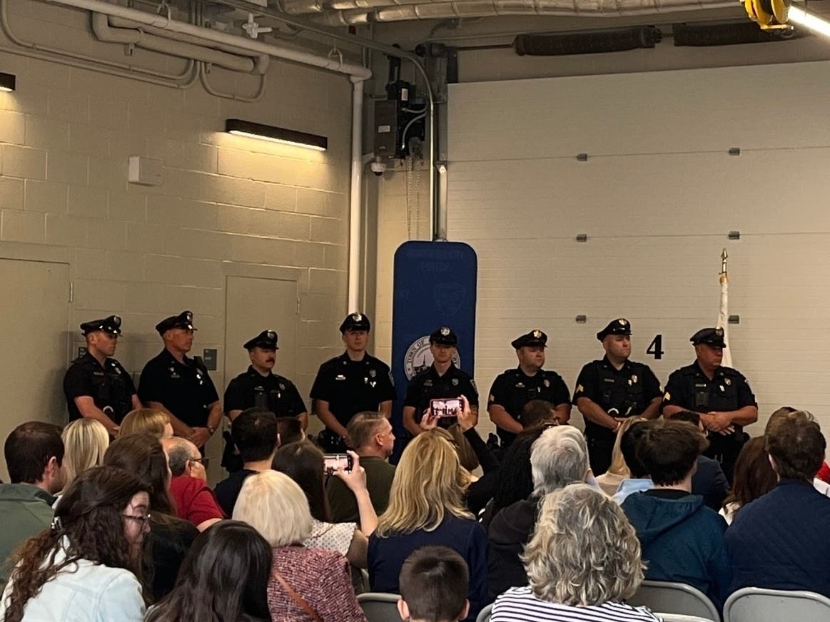 The Shrewsbury Police Department used its third annual Awards Night on Thursday to recognize the officers, dispatchers and civilians whose work stood out over the past year.
