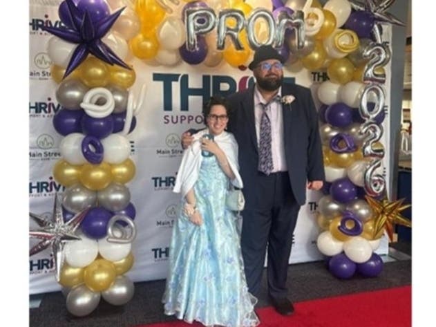 A Prom For All Ages was held on May 14. The event, hosted by Thrive Support & Advocacy, welcomed more than 200 adults with IDD, ages 22 to 90, along with their caregivers, at the DCU Club at Polar Park on Madison Street.