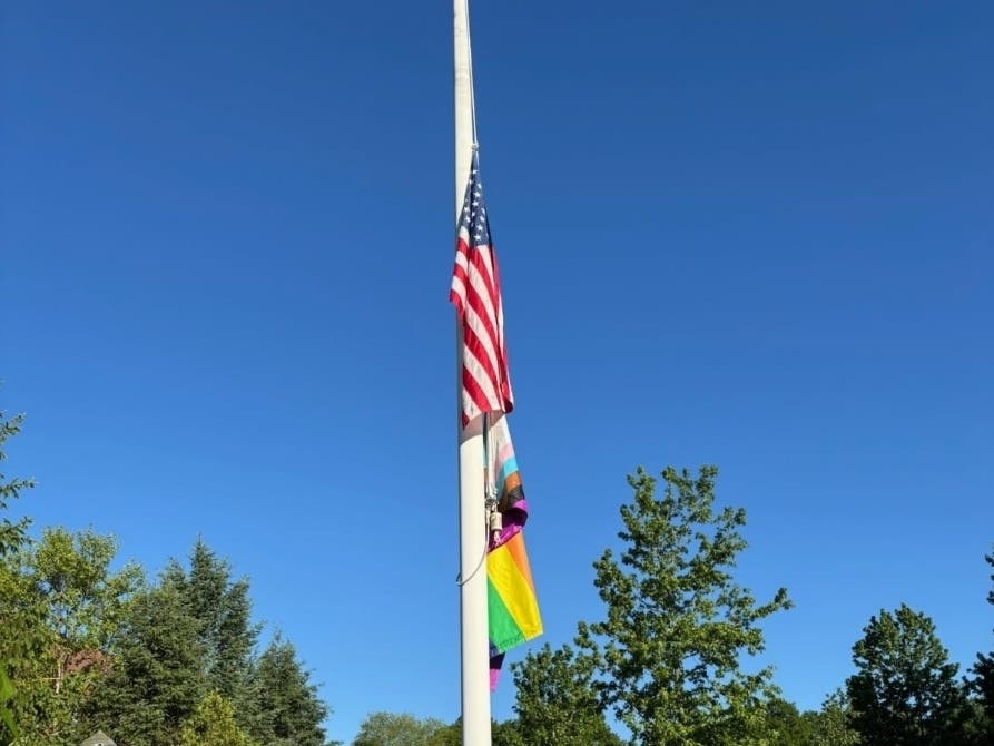 Westborough officials have recognized June as Pride Month and are marking the month with a flag display at Bay State Commons.