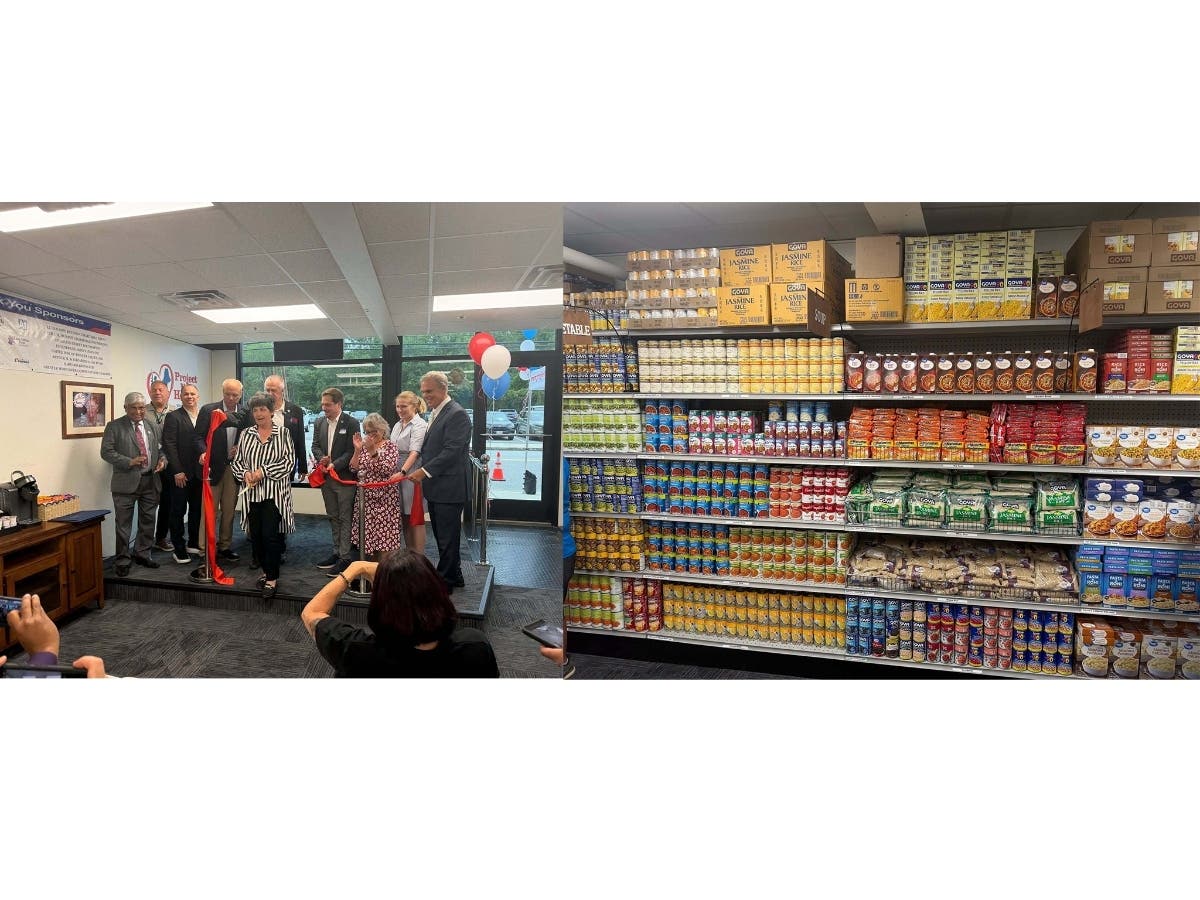 Project New Hope held a ribbon-cutting ceremony Monday for the new Sully’s Veteran Food Pantry at 70 James St, with representatives from the Worcester County District Attorney’s Office among those attending.