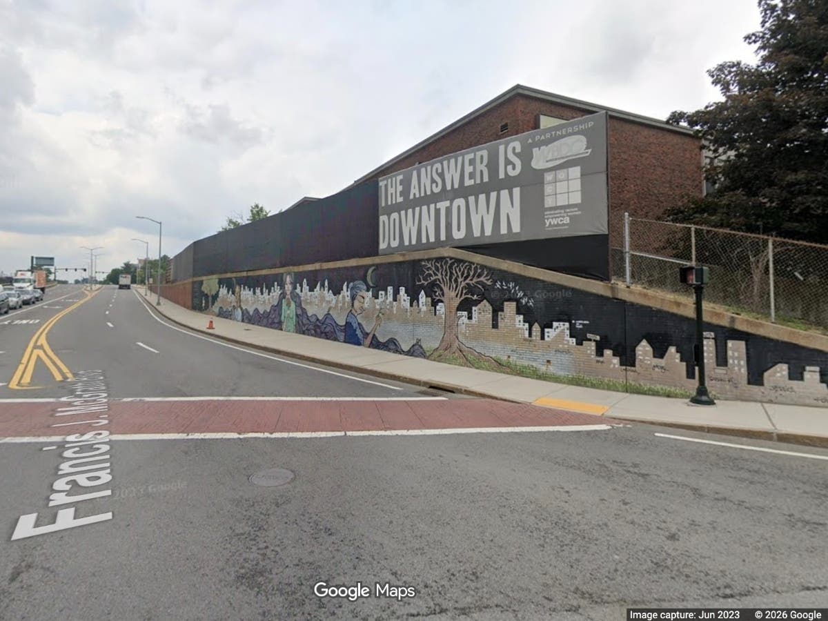 A mural on the exterior wall of YWCA Central Massachusetts along Francis McGrath Boulevard will feature hand-painted portraits of 40 women from Worcester’s past and present.