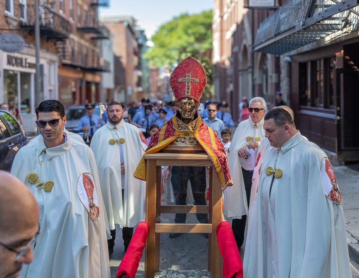 The annual San Gennaro Feast will take place Friday, Aug. 21 through Sunday, Aug. 23 at the Paul Revere Mall on Hanover Street in Boston's North End.