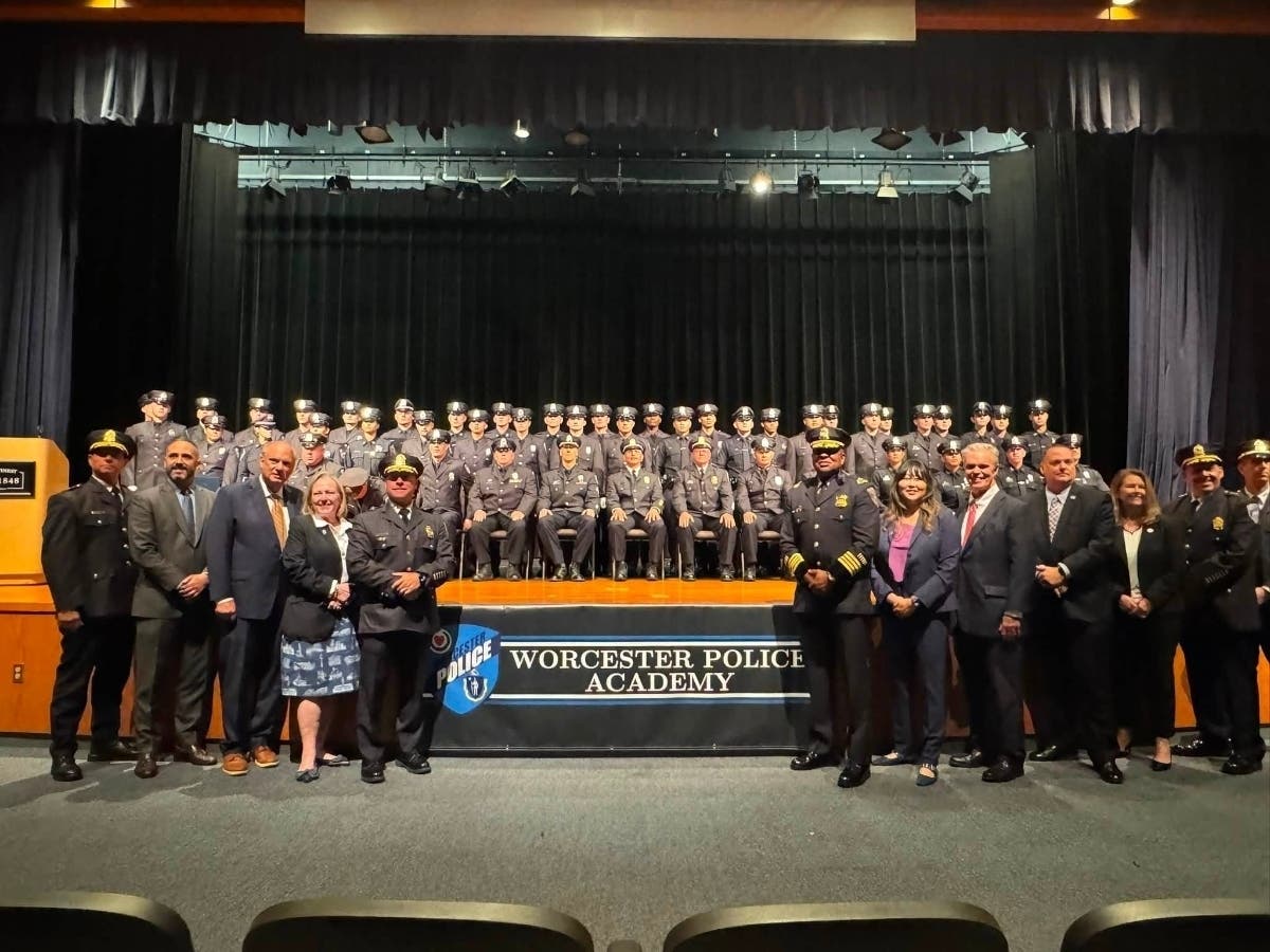 A new class of police officers graduated Friday in Worcester, sending recruits to departments across Central Massachusetts.