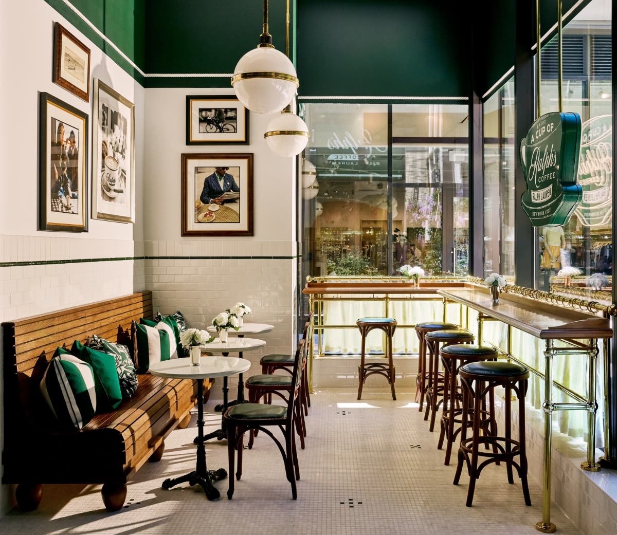 Ralph Lauren opened its eighth retail store in Massachusetts in the heart of Boston’s Seaport neighborhood. The retailer opened right next to its famous coffee brand, Ralph’s Coffee, which is debuting in Massachusetts for the first time.