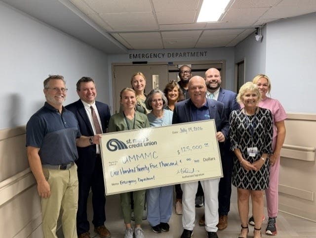 UMass Memorial Medical Center’s Marlborough Campus was awarded $125,000 from St. Mary’s Credit Union, the health care system announced on Tuesday.