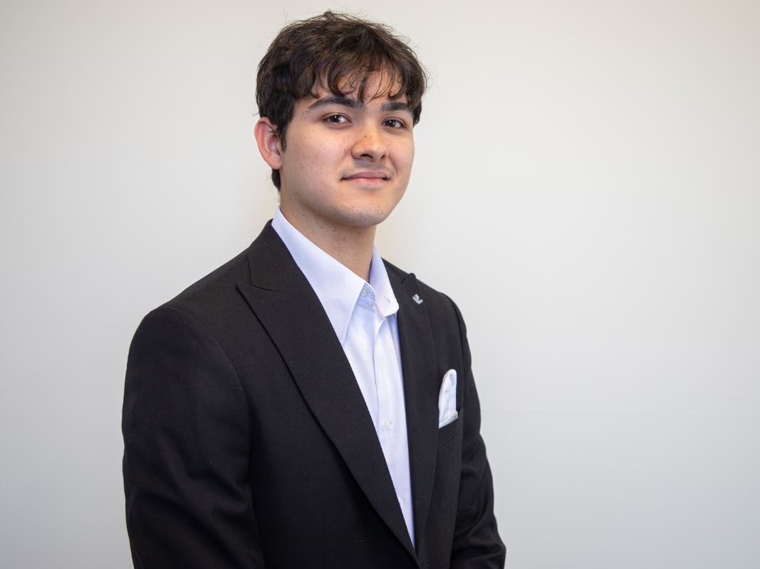 Christian Thompson, who now works as a manufacturing engineer at Worcester-based David Clark Company, helped manufacture components for the pressure suits worn by astronauts during NASA’s recent Artemis II mission.