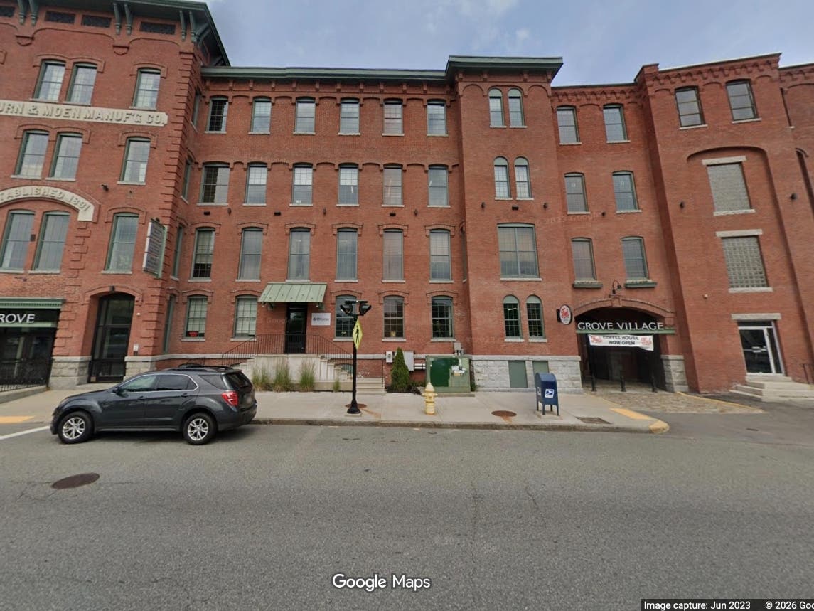 The Worcester Regional Chamber of Commerce held a ribbon-cutting ceremony Monday at The Grove Village Lofts, a 46-unit residential development inside the renovated mill at 90 Grove St., according to the chamber.