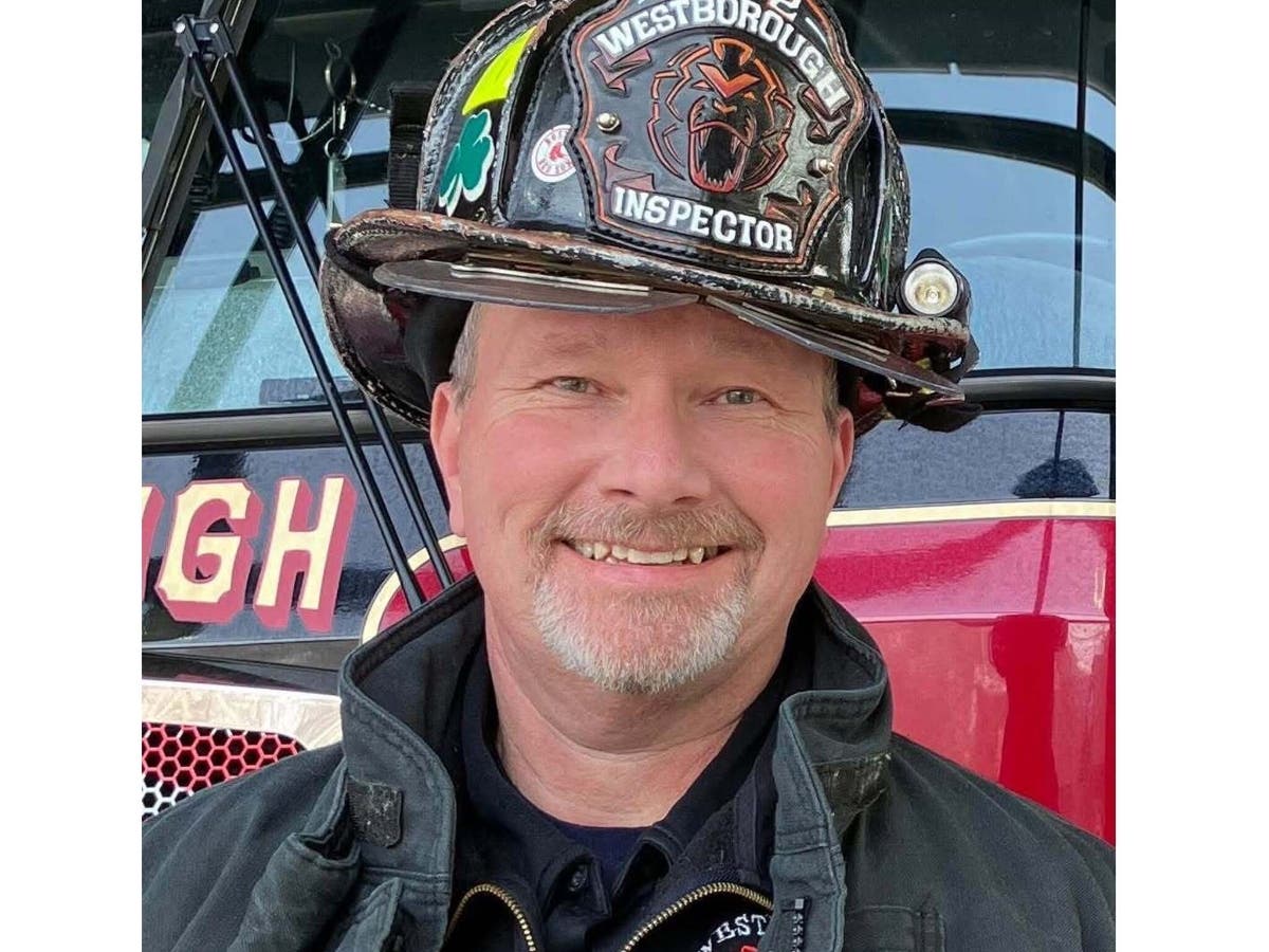 Firefighter Kenneth Milligan retired on Monday after serving 27 years with the Westborough Fire Department.