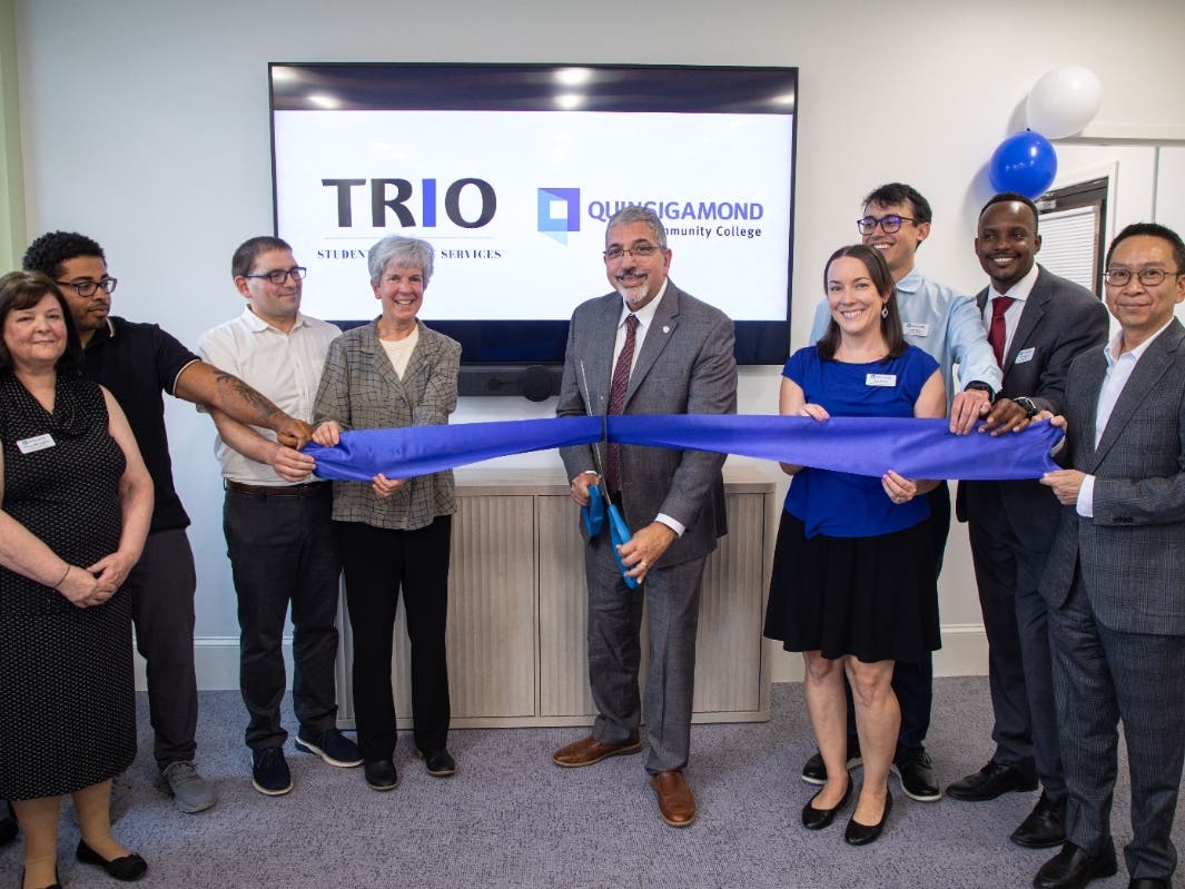 Quinsigamond Community College unveiled the expanded home of its TRIO Student Support Services during a recent ribbon-cutting ceremony, the school announced on Thursday.