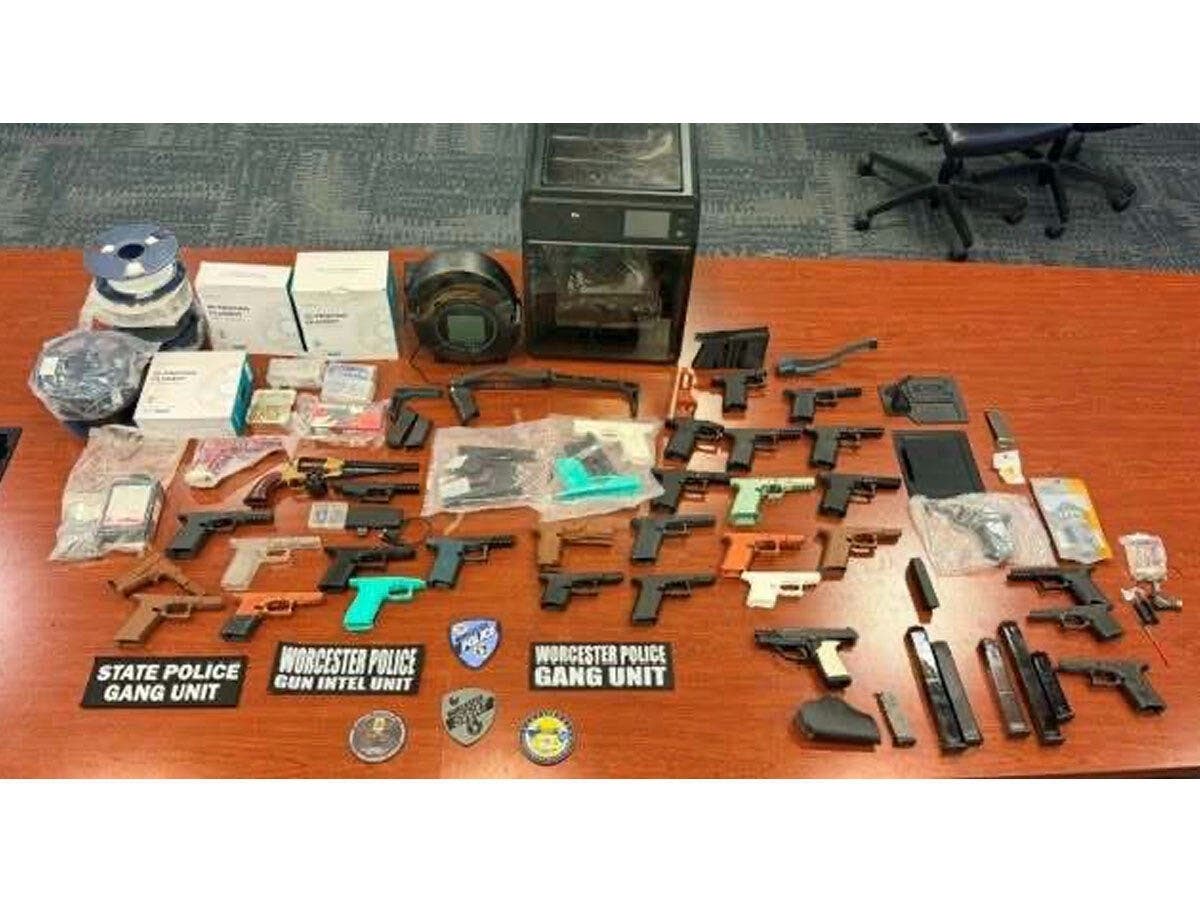 The Worcester Police Department SWAT Team arrested the man on a firearms trafficking charge after an investigation involving local, state and federal agencies.