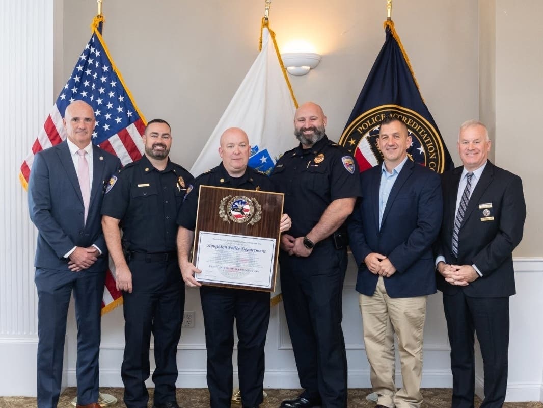 The Massachusetts Police Accreditation Commission awarded the Stoughton Police Department Accredited Police Department status on Oct. 20.