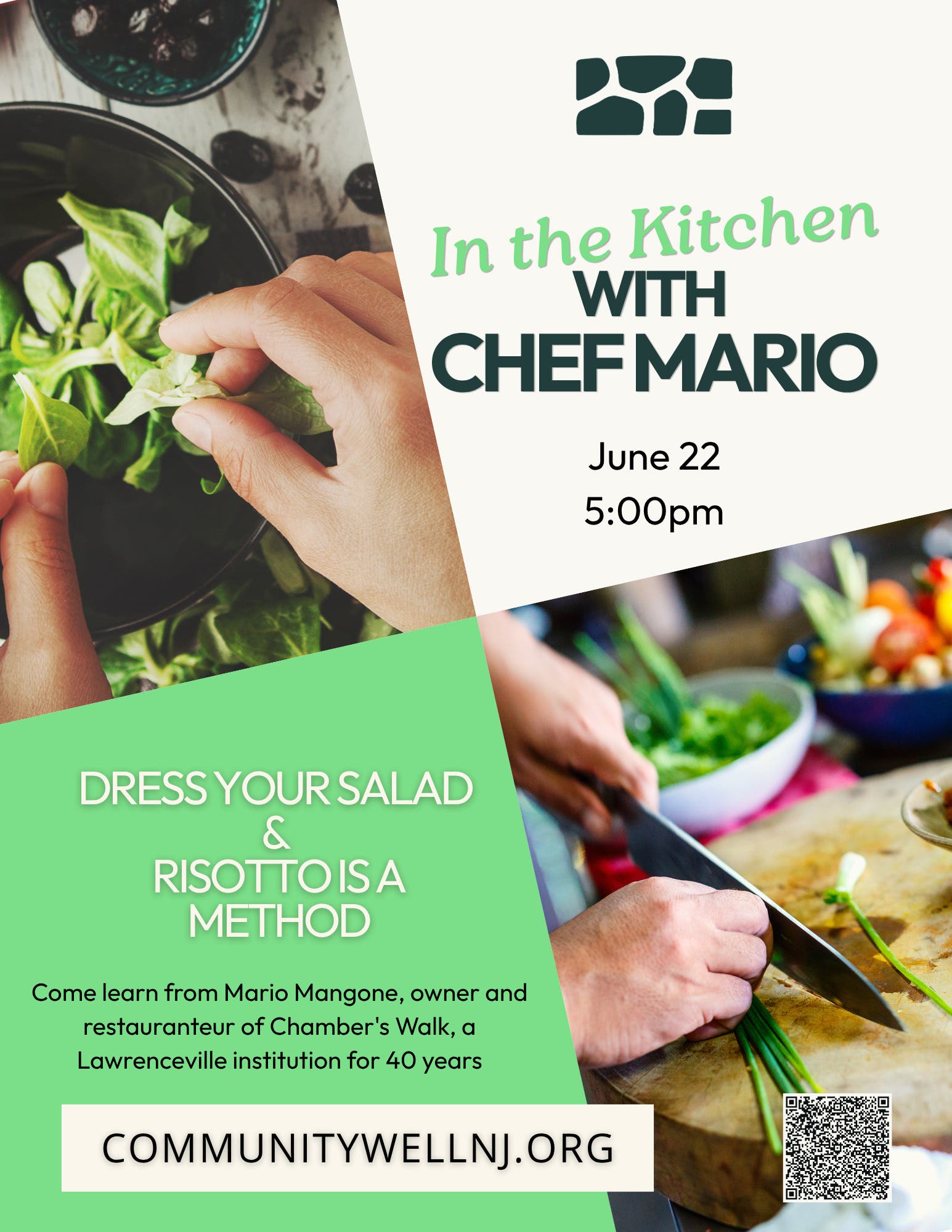 In the Kitchen with Chef Mario