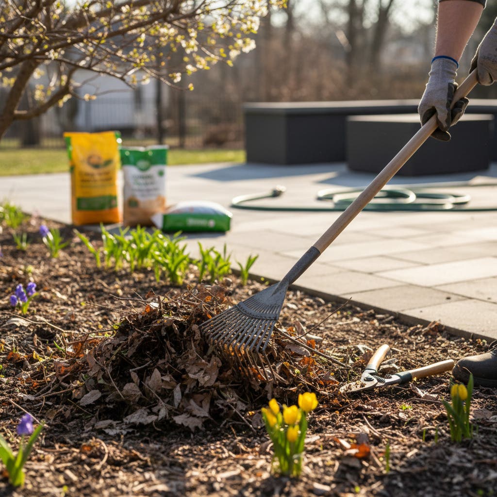 Spring Yard Cleanup Services in Pompton Lakes, NJ (Leaves, Debris & Overgrowth Removed)