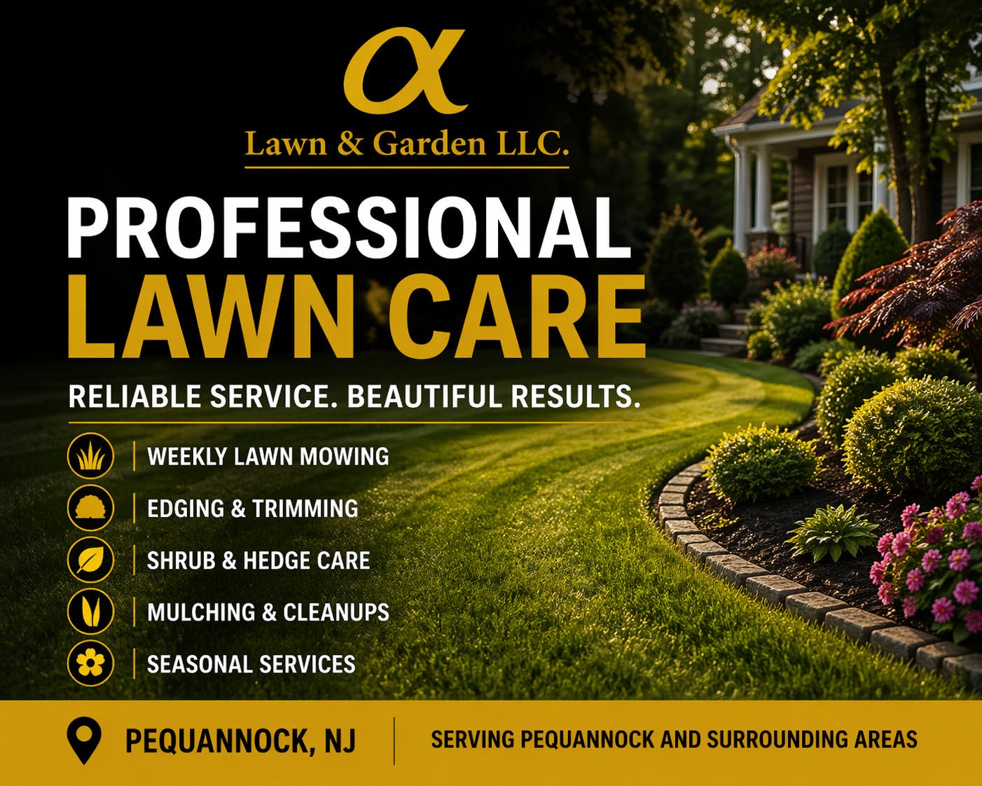 Lawn Mowing Services in Pequannock, NJ