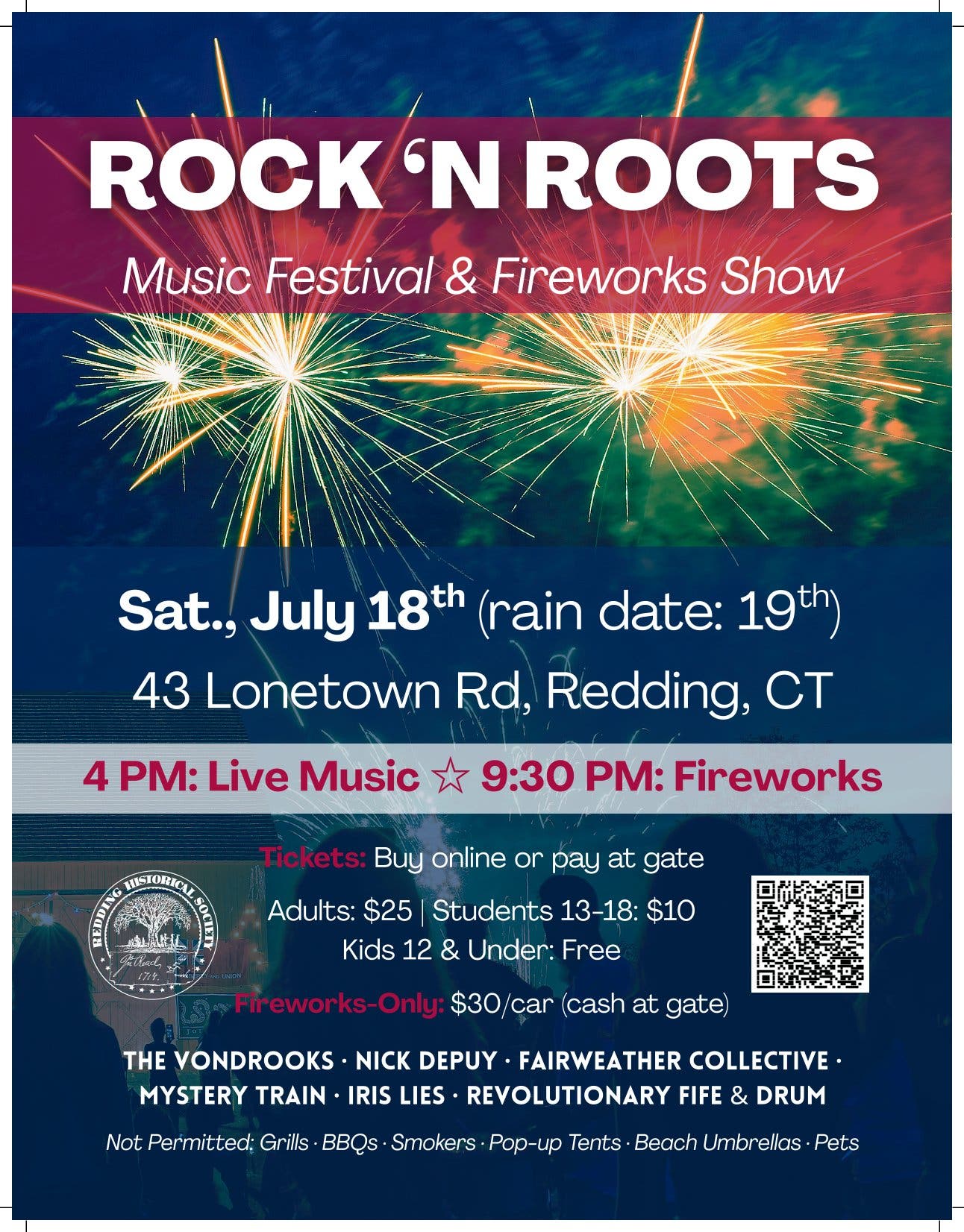 Rock 'n Roots Music Festival & Fireworks Show-2026