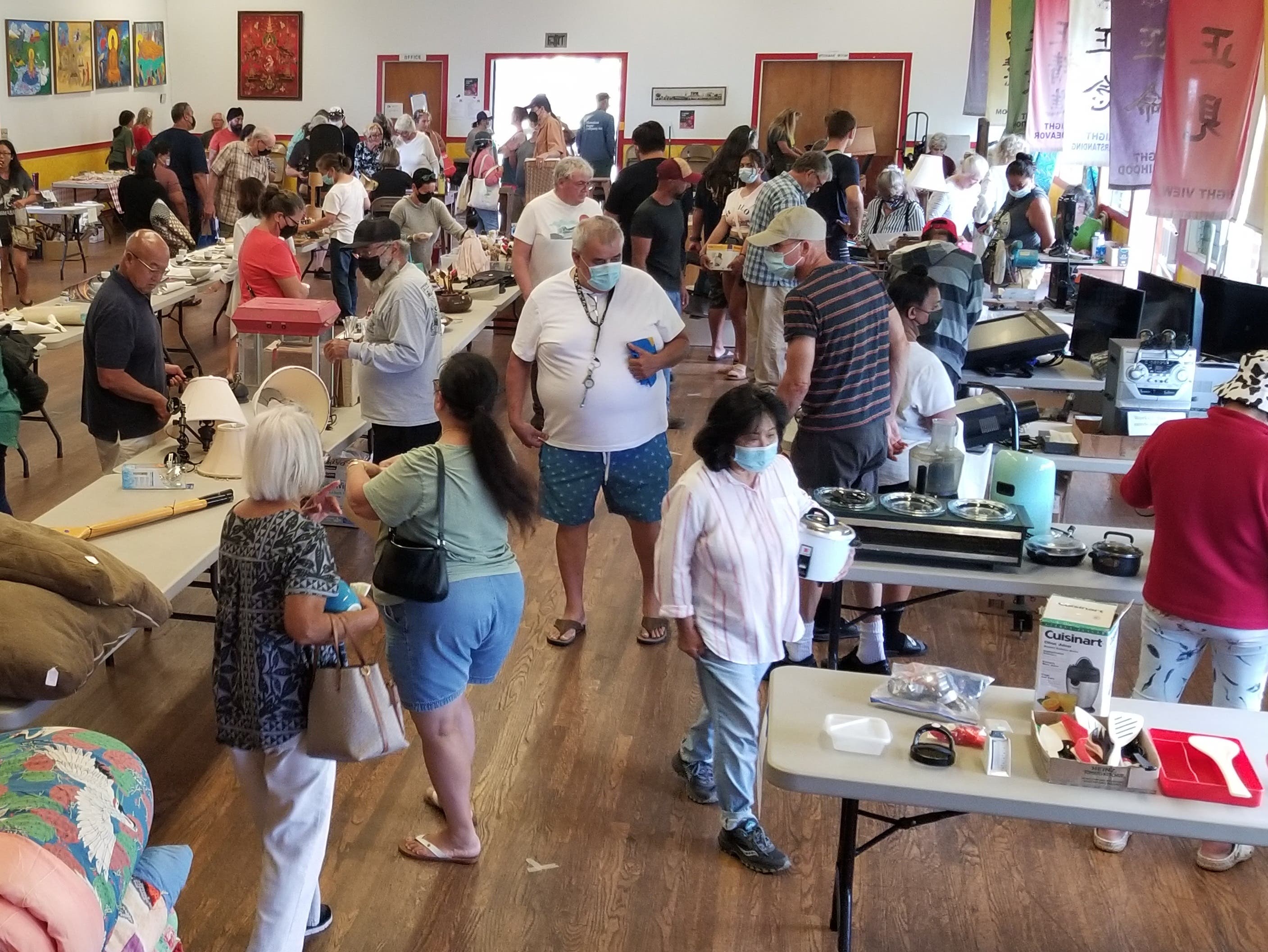Spring Flea Market at the Hongwanji