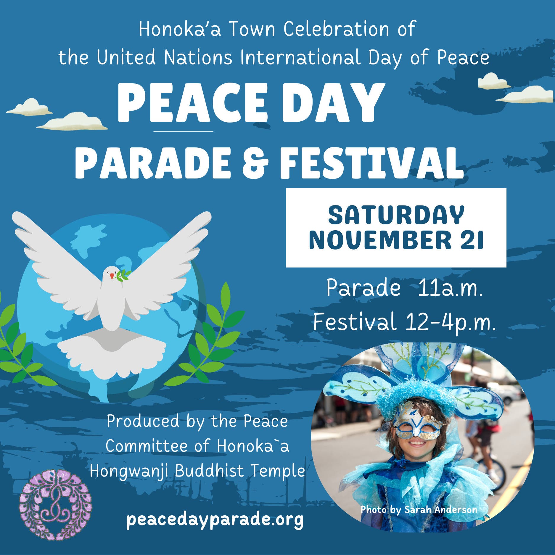 NEW DATE: Peace Day Parade and Festival in Honoka'a Town