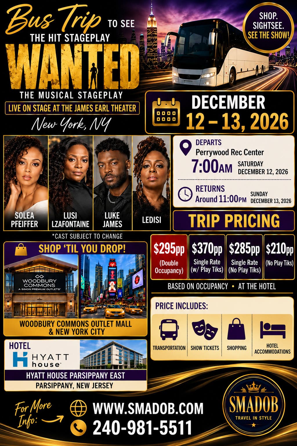 Wanted: The Musical Stageplay
