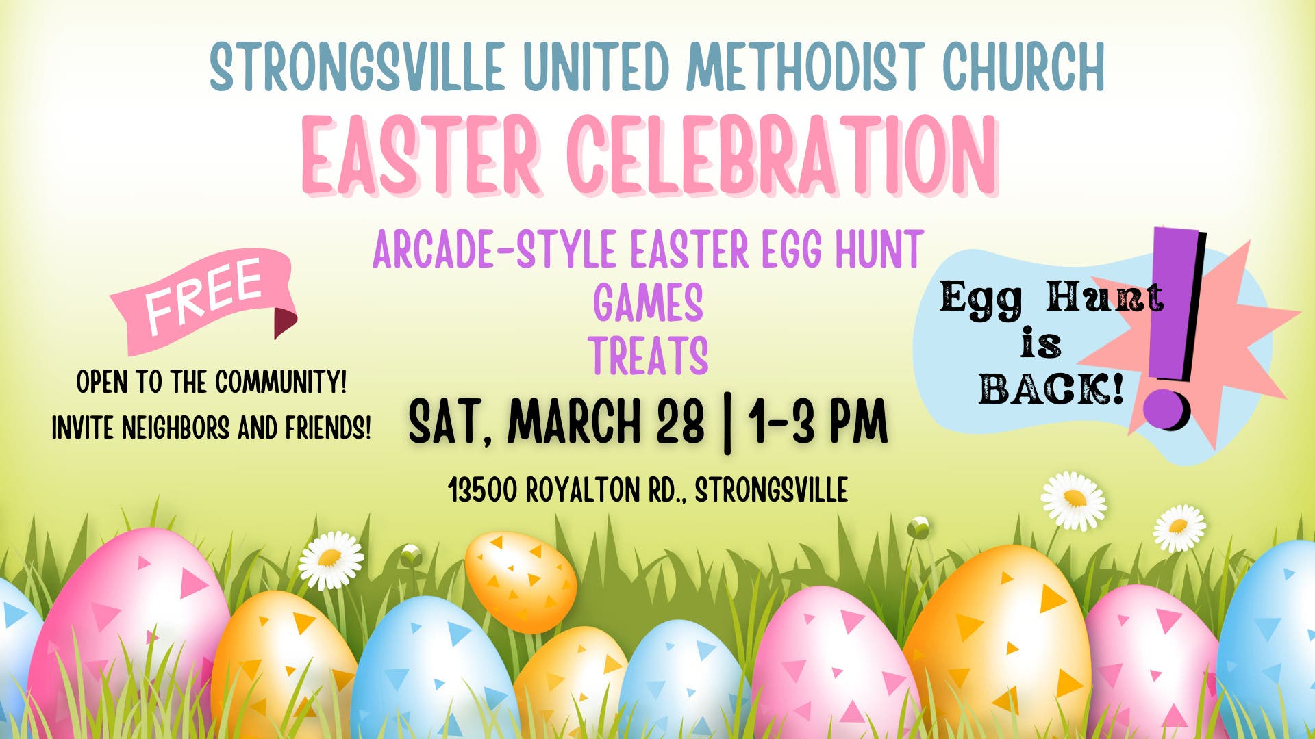 Egg Hunt & Easter Celebration