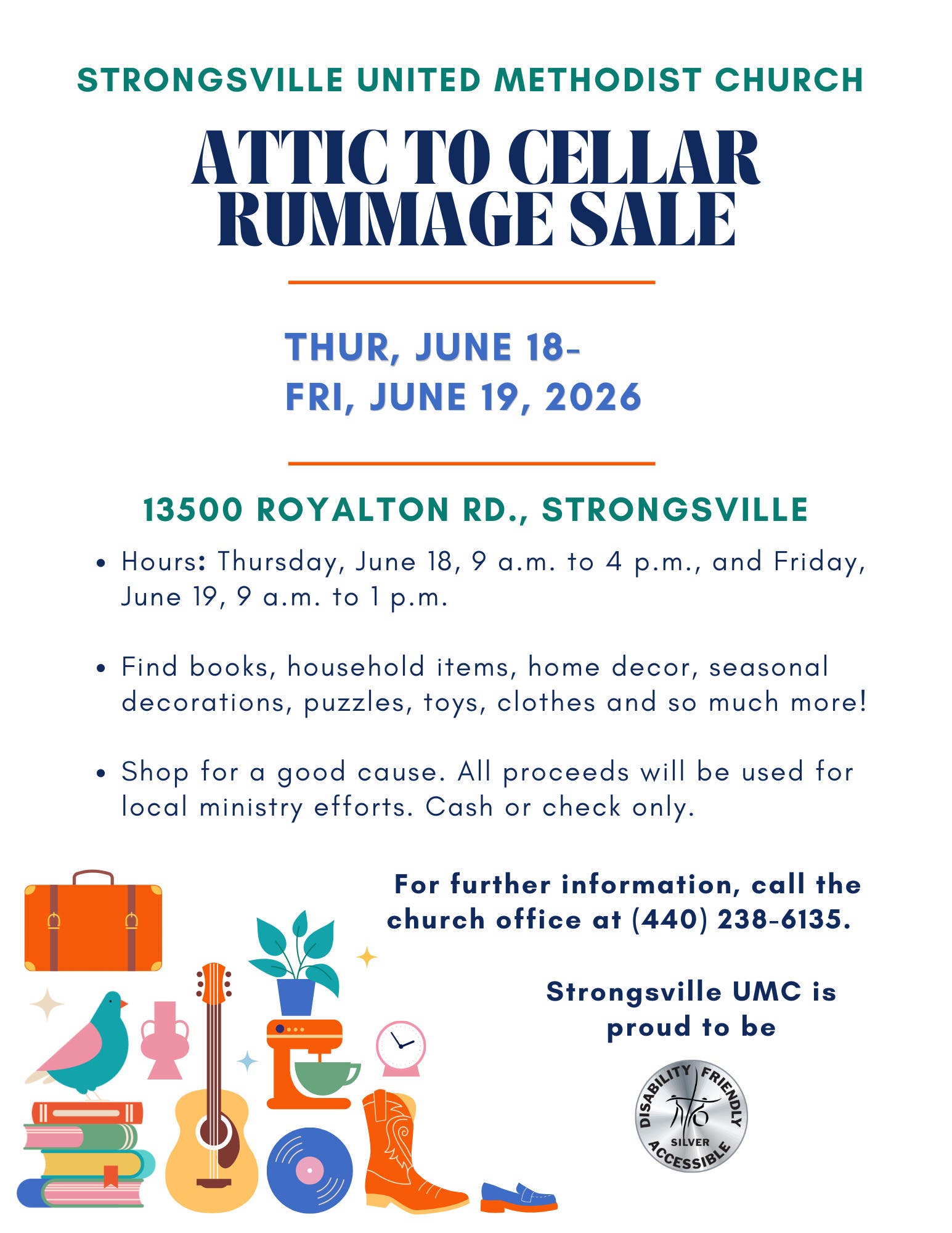 Attic To Cellar Rummage Sale