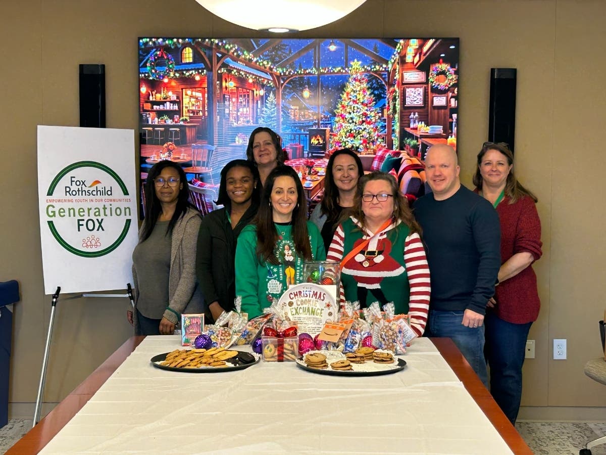 Fox Rothschild team members in Atlantic City baked and bagged goodies for the kids at Covenant House, a local shelter for young people facing homelessness. The effort aligns with Generation Fox, which has already dedicated $1 million to youth nationwide.