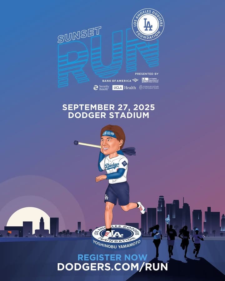 Los Angeles Dodgers Foundation Sunset Run