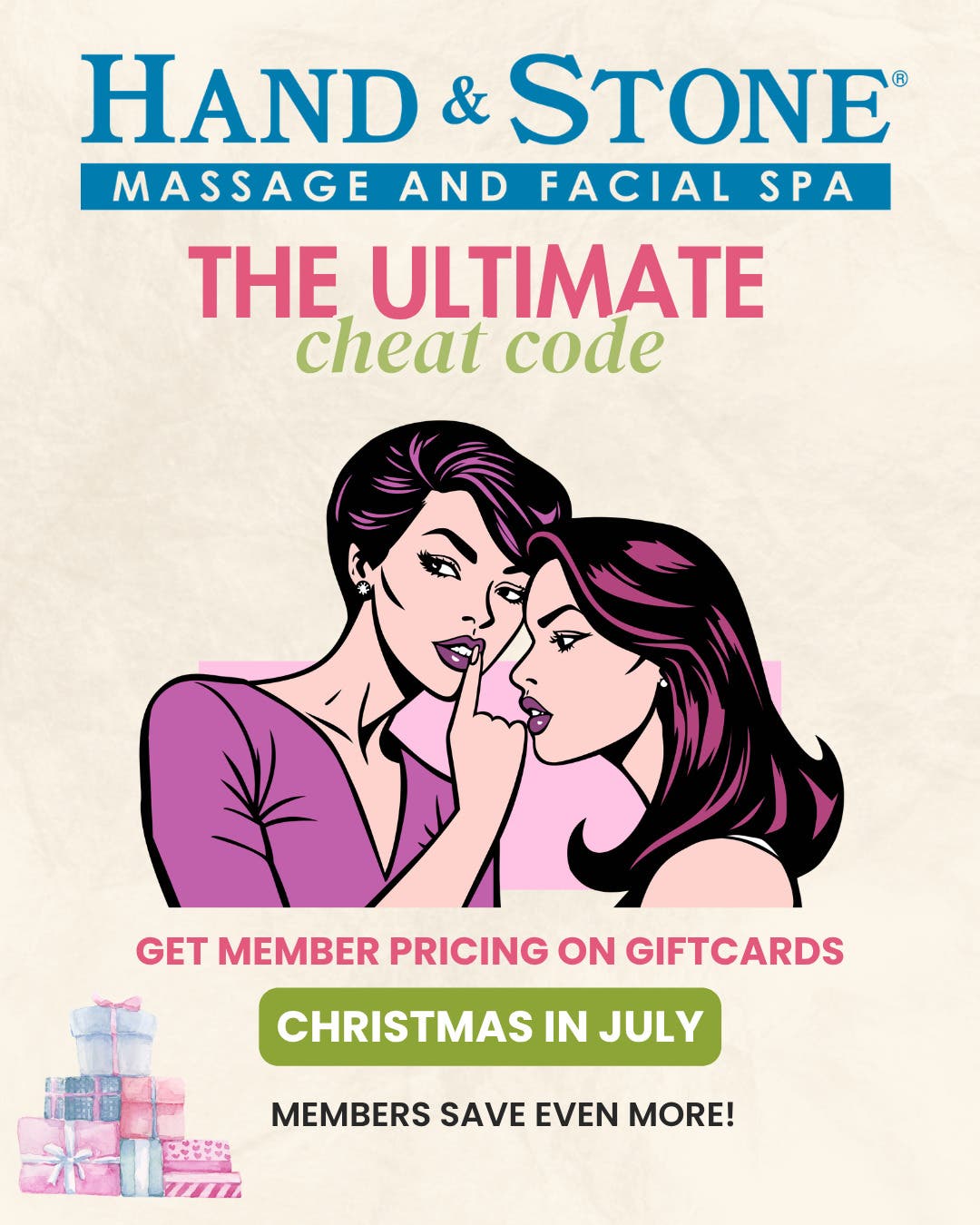 Christmas In July Gift Card Promo!