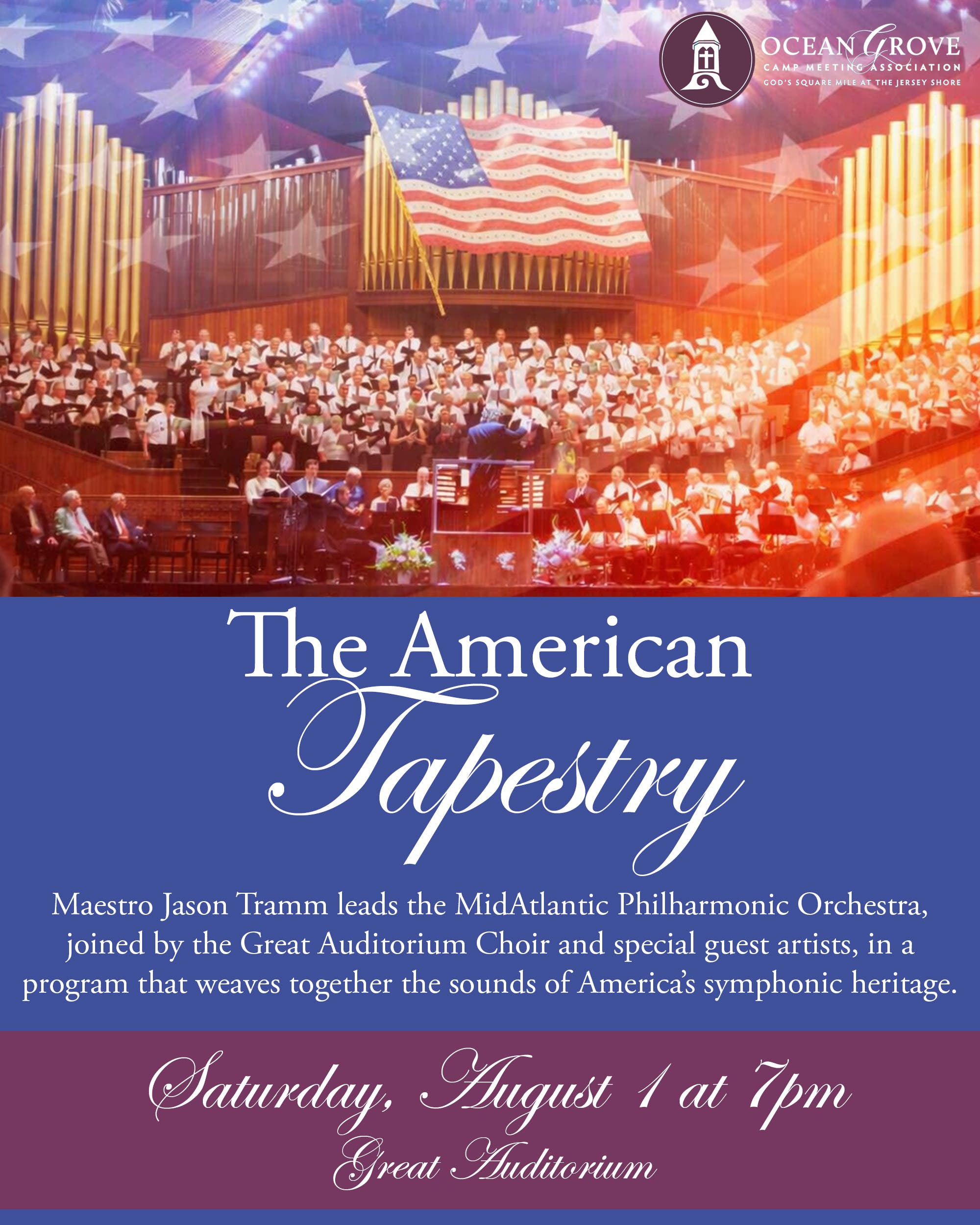 Announcing An American Tapestry: A 250th Anniversary Concert