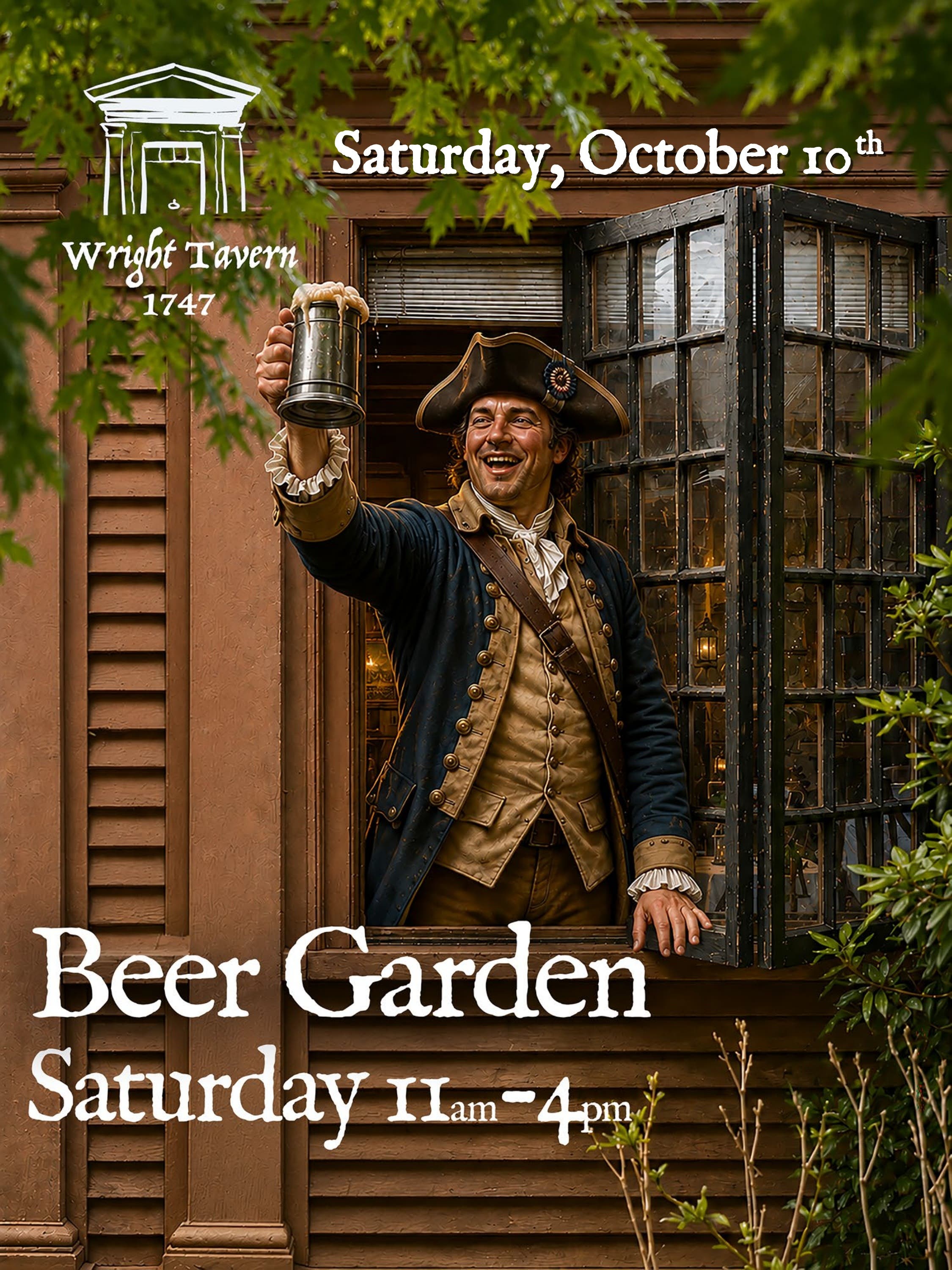 Beer Garden at the Wright Tavern