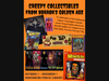  “Creepy Collectibles from Horror’s Golden Age” poster