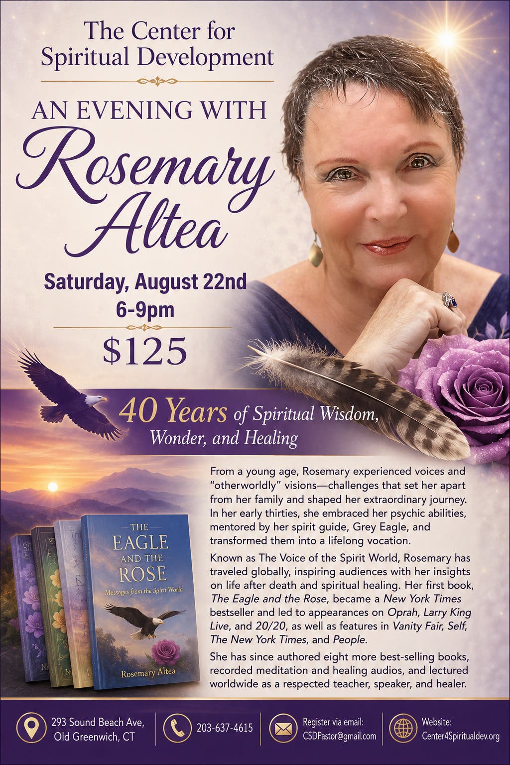 An Evening With Rosemary Altea