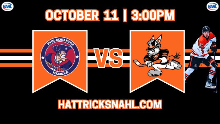 🏒 Danbury Hat Tricks vs. Philadelphia Rebels