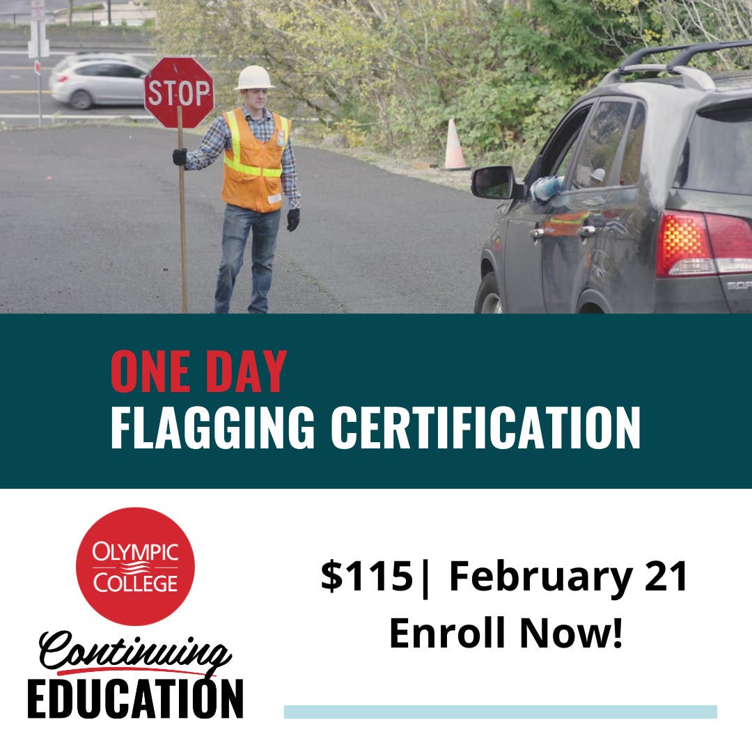 Feb 21 | One Day Flagging Certification | Bremerton, WA Patch
