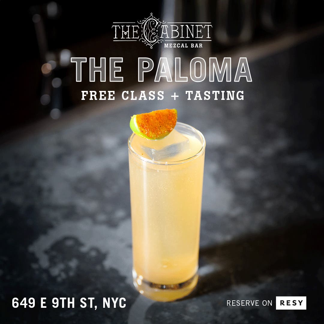 Complimentary Cocktail Class: The Paloma