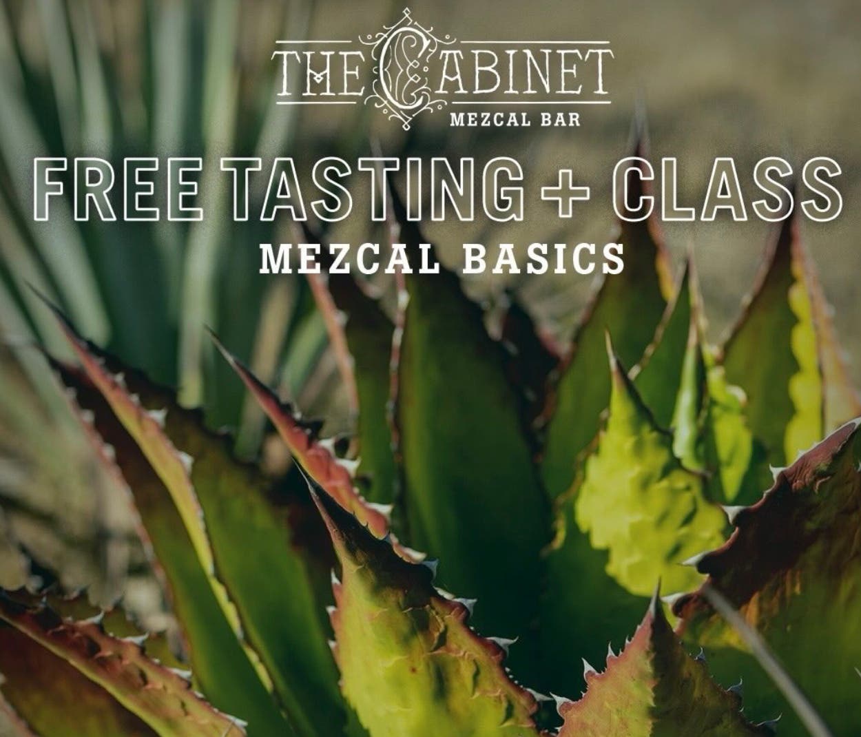Complimentary Cocktail Class: Mezcal Basics