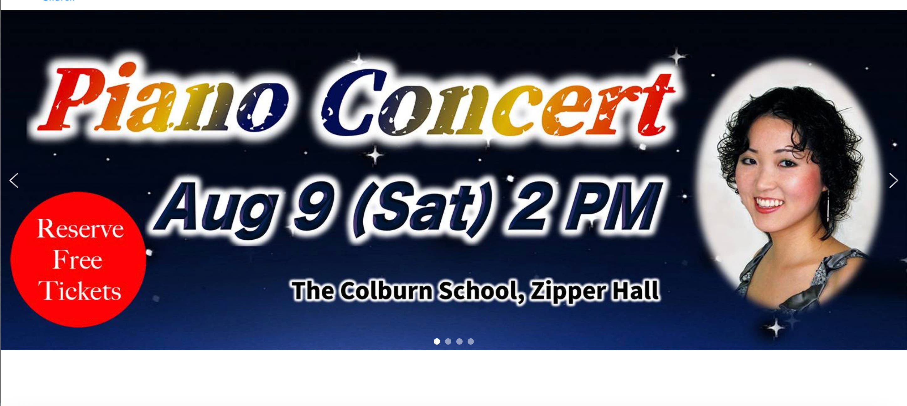 Jun Asai Piano Concert 2025 ~ Free Entrance