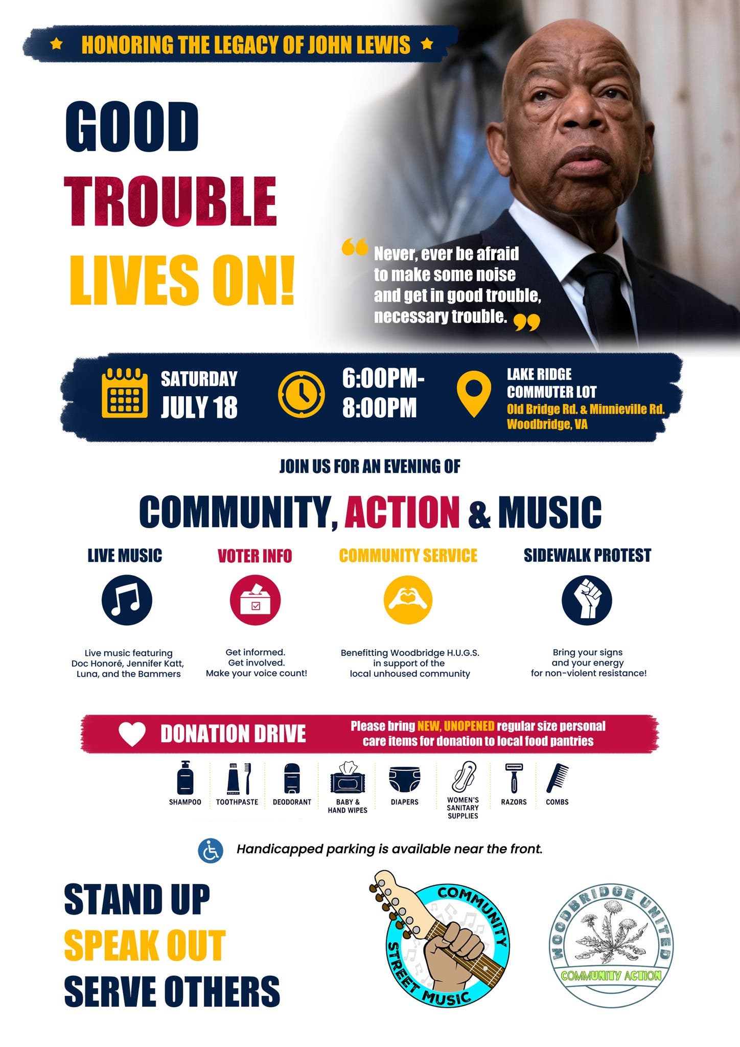 John Lewis "Good Trouble Lives On" Rally & Concert