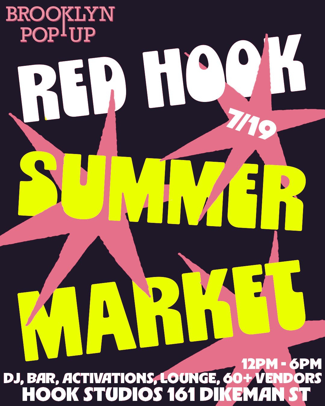 Brooklyn Pop-Up x Red Hook Summer Market