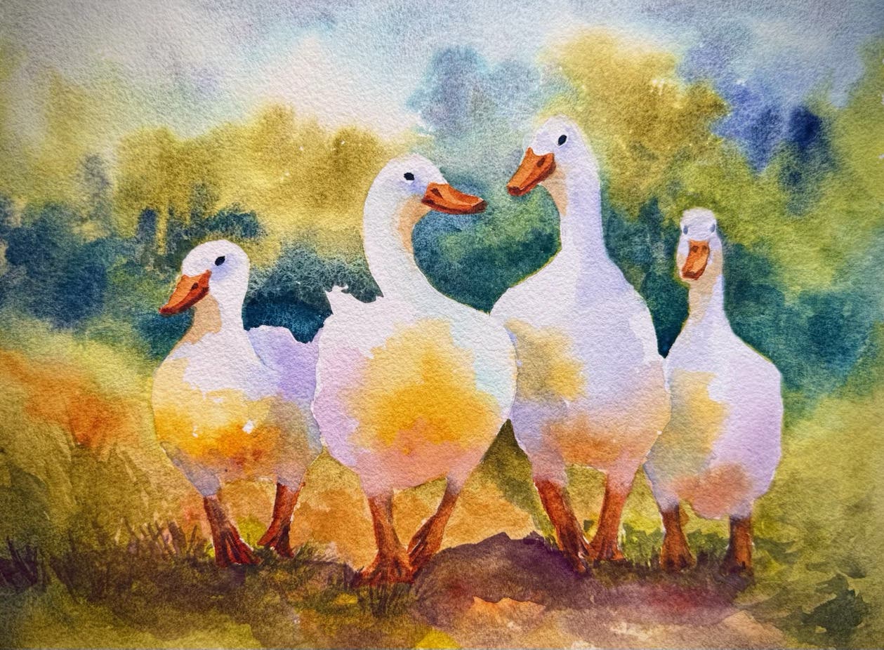 Canvas and Color: Watercolor Reimagined