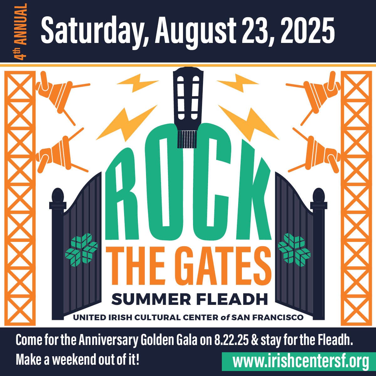 4th Annual Rock the Gates Summer Fleadh