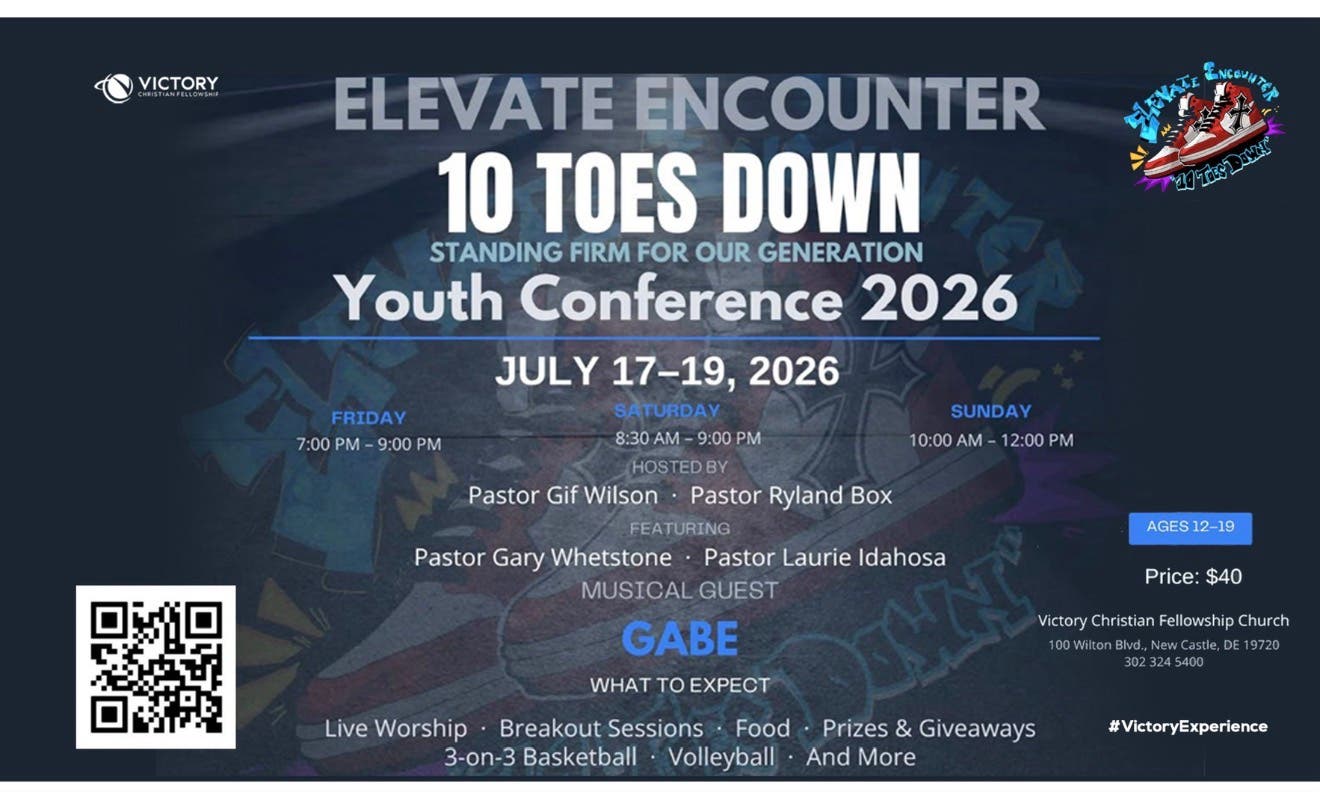 Elevate Encounter 10 Toes Down Youth Conference 2026