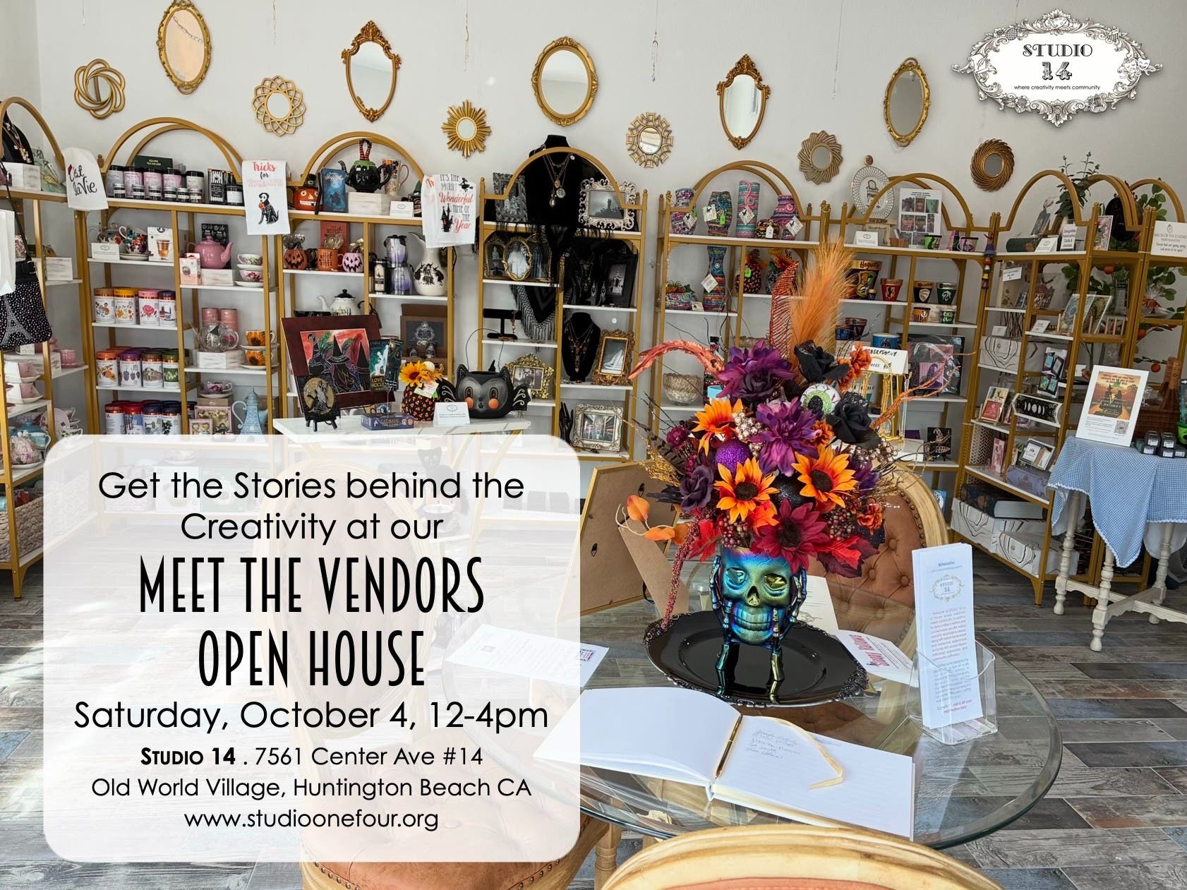 Meet your Studio 14 Vendors