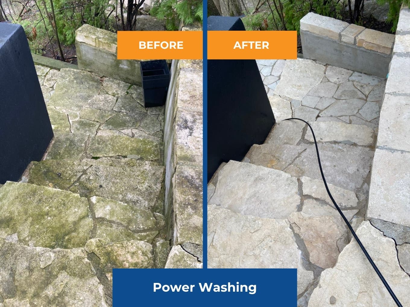 Power Washing in Winnetka, IL — Bring Back Your Home's Curb Appeal in One Visit