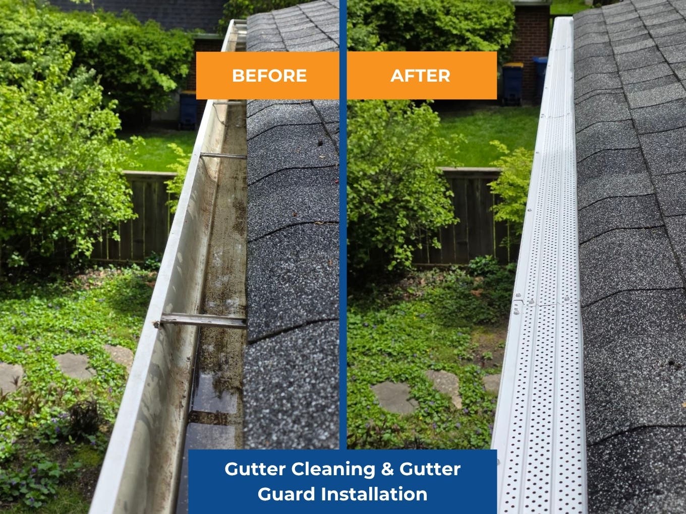 Gutter Cleaning in Highland Park, IL – Keep Rainwater Flowing Properly🍂