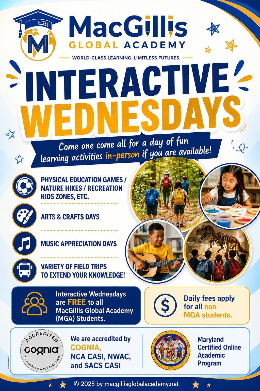 MacGillis Global Academy Launches New In-Person "Interactive Wednesdays" Program